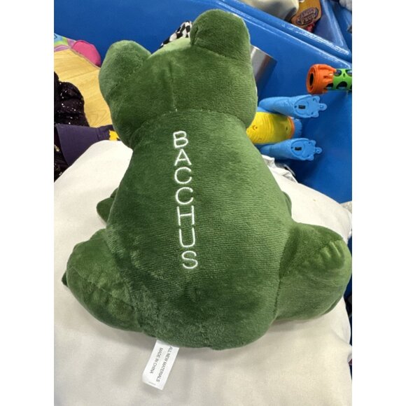 New!! 2025 Mardi Gras Krewe Of Bacchus 10 in Plush Frog - Picture 4 of 11